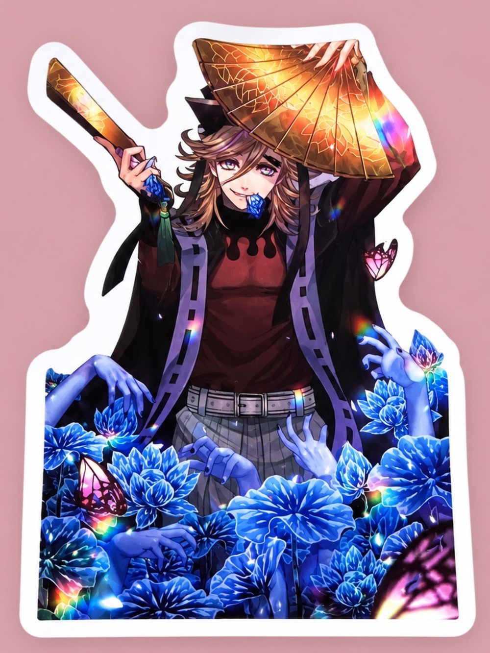 Doma | Demon Slayer Upper Rank Two | Anime Sticker | 5/$10